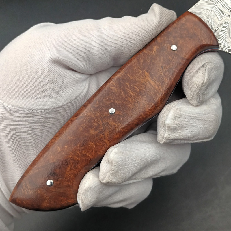 Il coltello da chef - Damasco & Ironwood